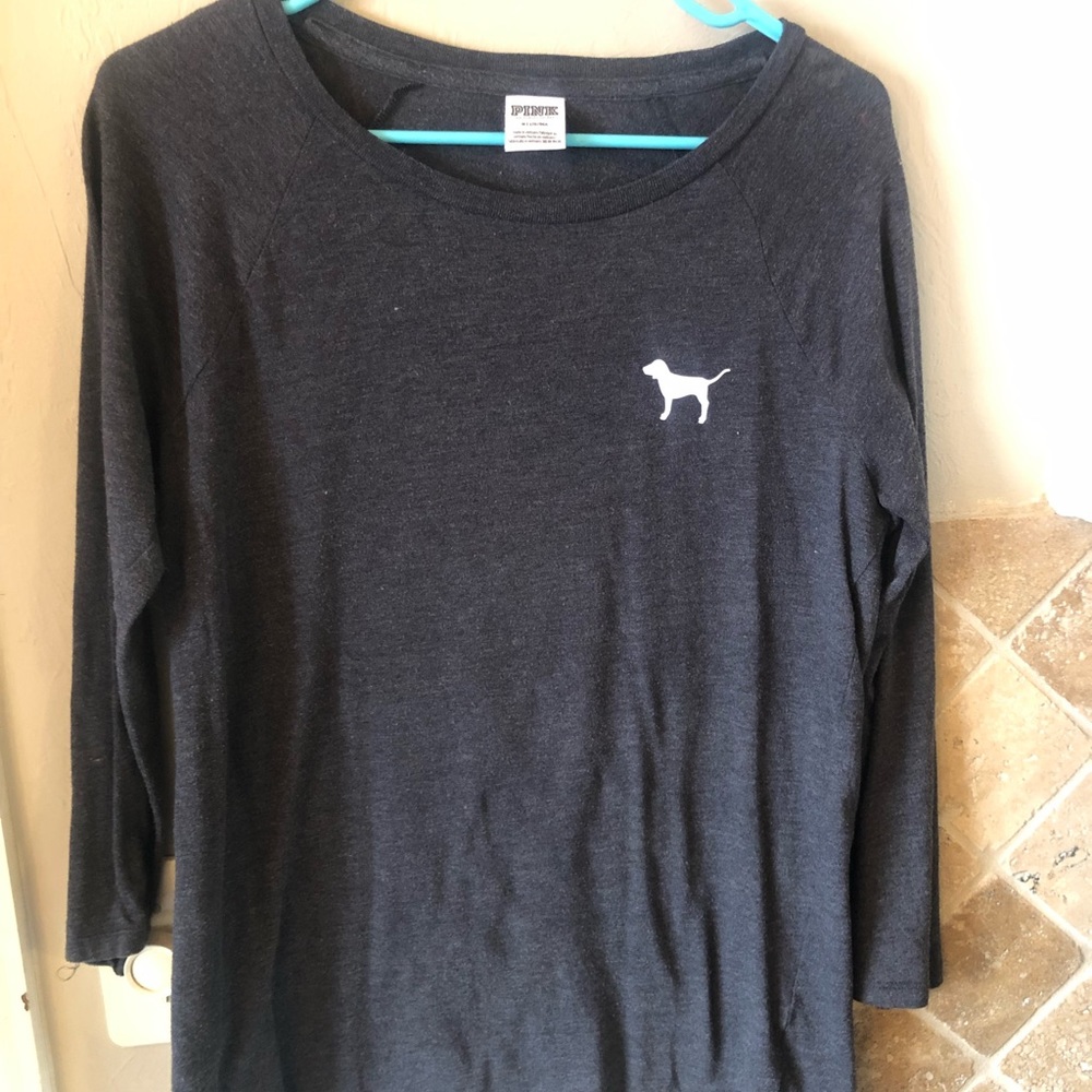 Pink 3/4 Sleeve Tee